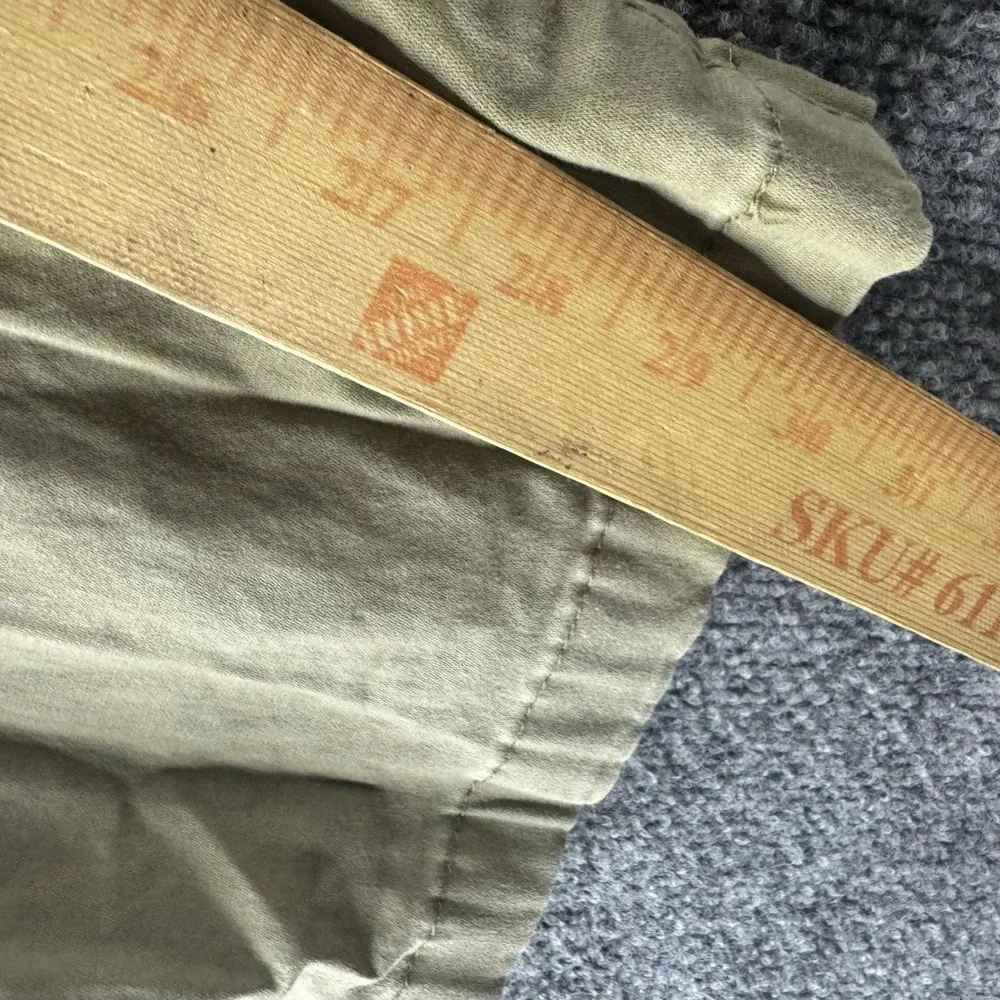 Lee X-Treme Comfort Pants Mens 34x30 Beige Stretch Chino Straight Flat Front